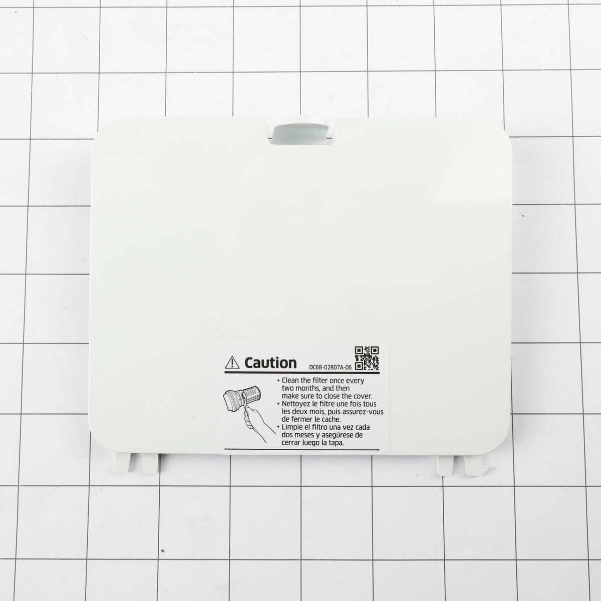 Samsung DC97-15706A Cover Assembly Genuine Original Equipment Manufacturer (OEM) Part Purple