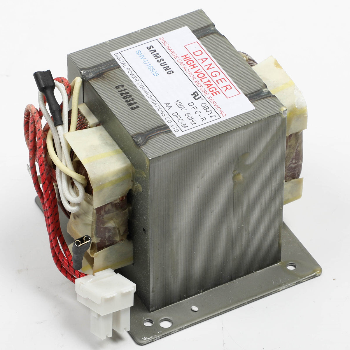 Samsung DE26-00122B Microwave High-Voltage Transformer (Replaces: DE26-00143C)