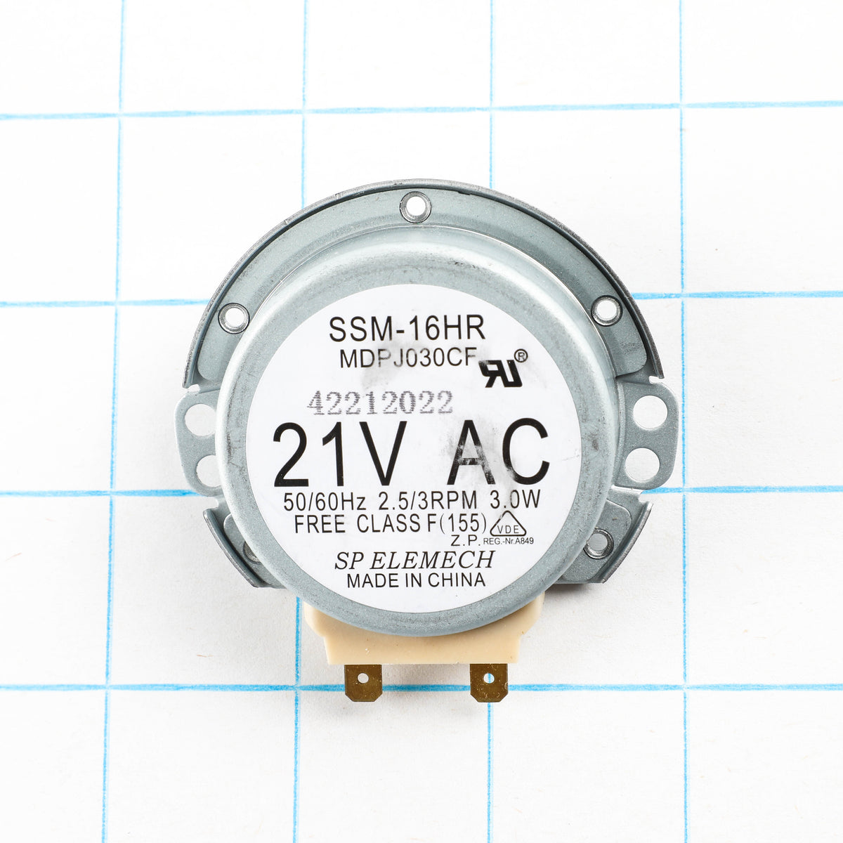 Samsung DE31-10172D Microwave AC Drive Motor (Replaces: DE31-10172A, DE31-10172B)