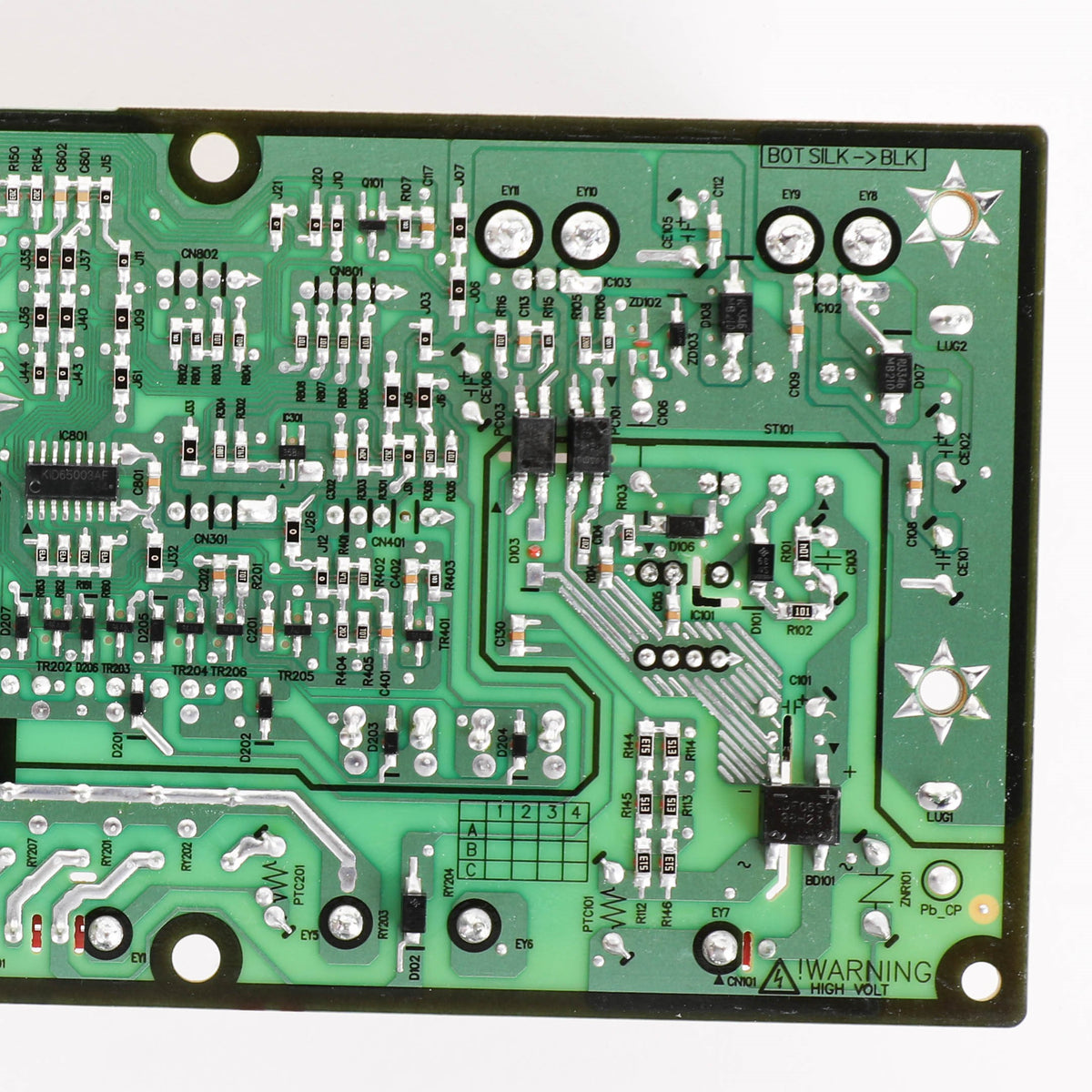 Samsung DE92-03624F Microwave Main Control Board, PCB Main Assembly