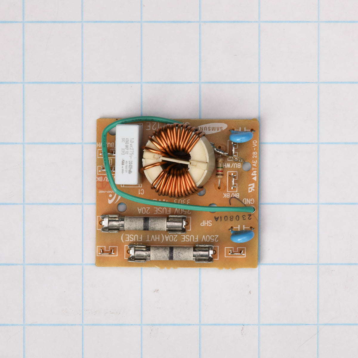 Samsung DE96-00400E Microwave Noise Filter Genuine Original Equipment Manufacturer (OEM) Part