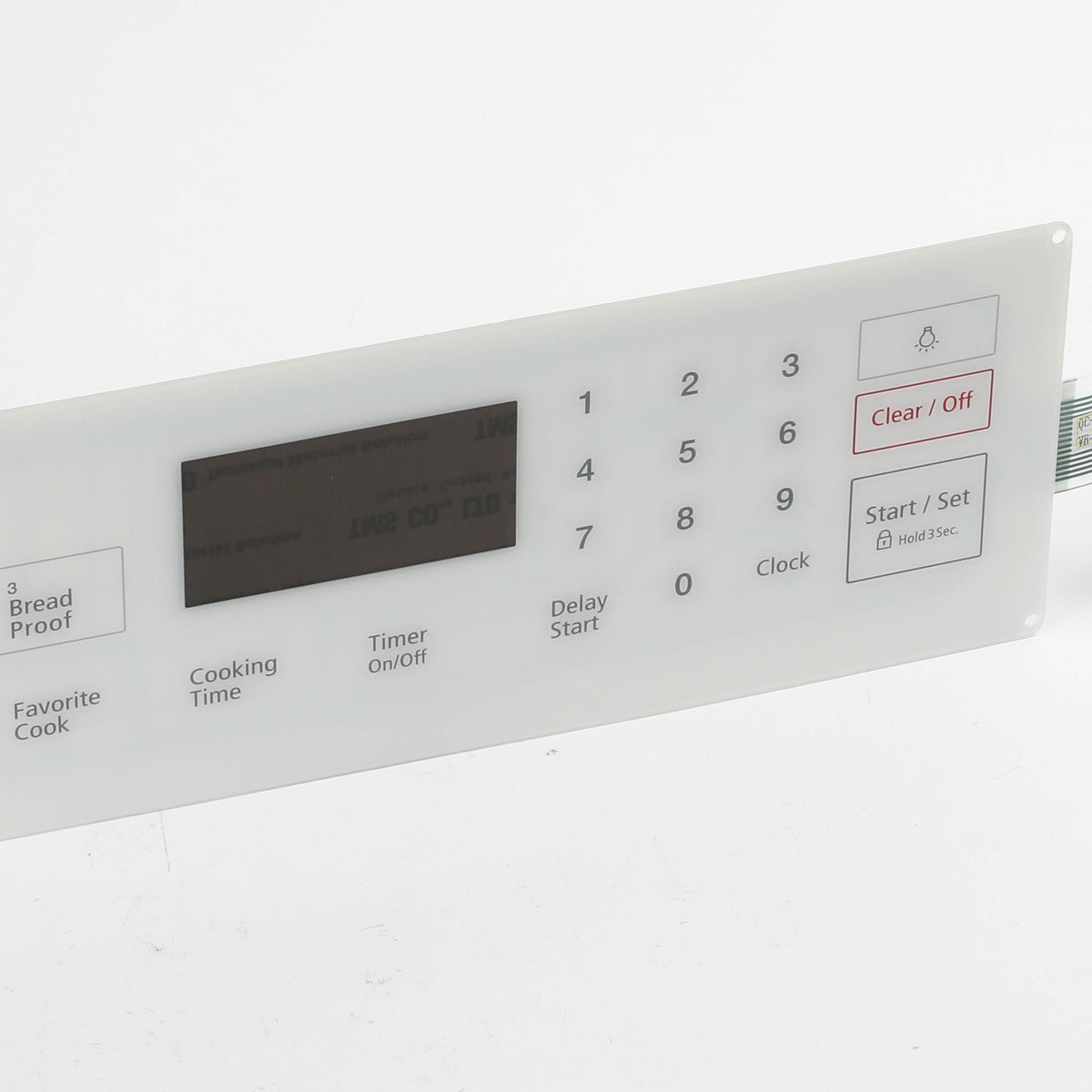 Samsung DG34-00025B Range Membrane Switch Genuine Original Equipment Manufacturer (OEM) Part