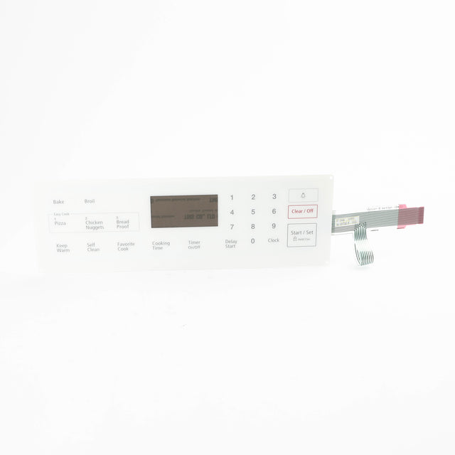 Samsung DG34-00025B Range Membrane Switch Genuine Original Equipment Manufacturer (OEM) Part