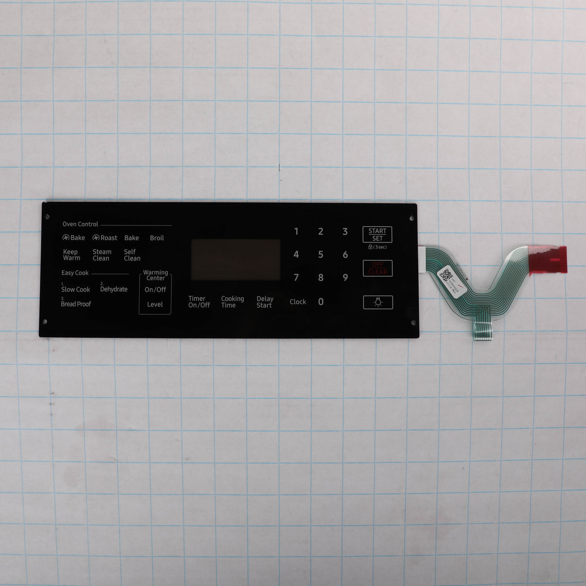 Samsung DG34-00043A Range Touch Control Panel Genuine Original Equipment Manufacturer (OEM) Part