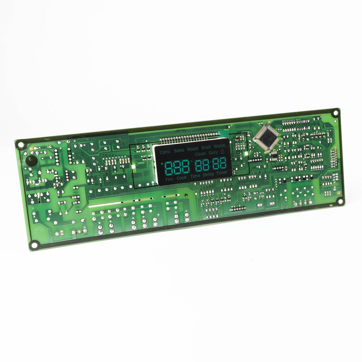 Samsung DG92-01107A Range Oven Main Control Board + Display, PCB