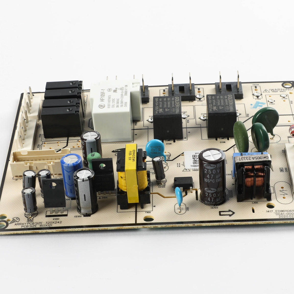 Samsung DG92-01207F Genuine OEM Assembly PCB Main