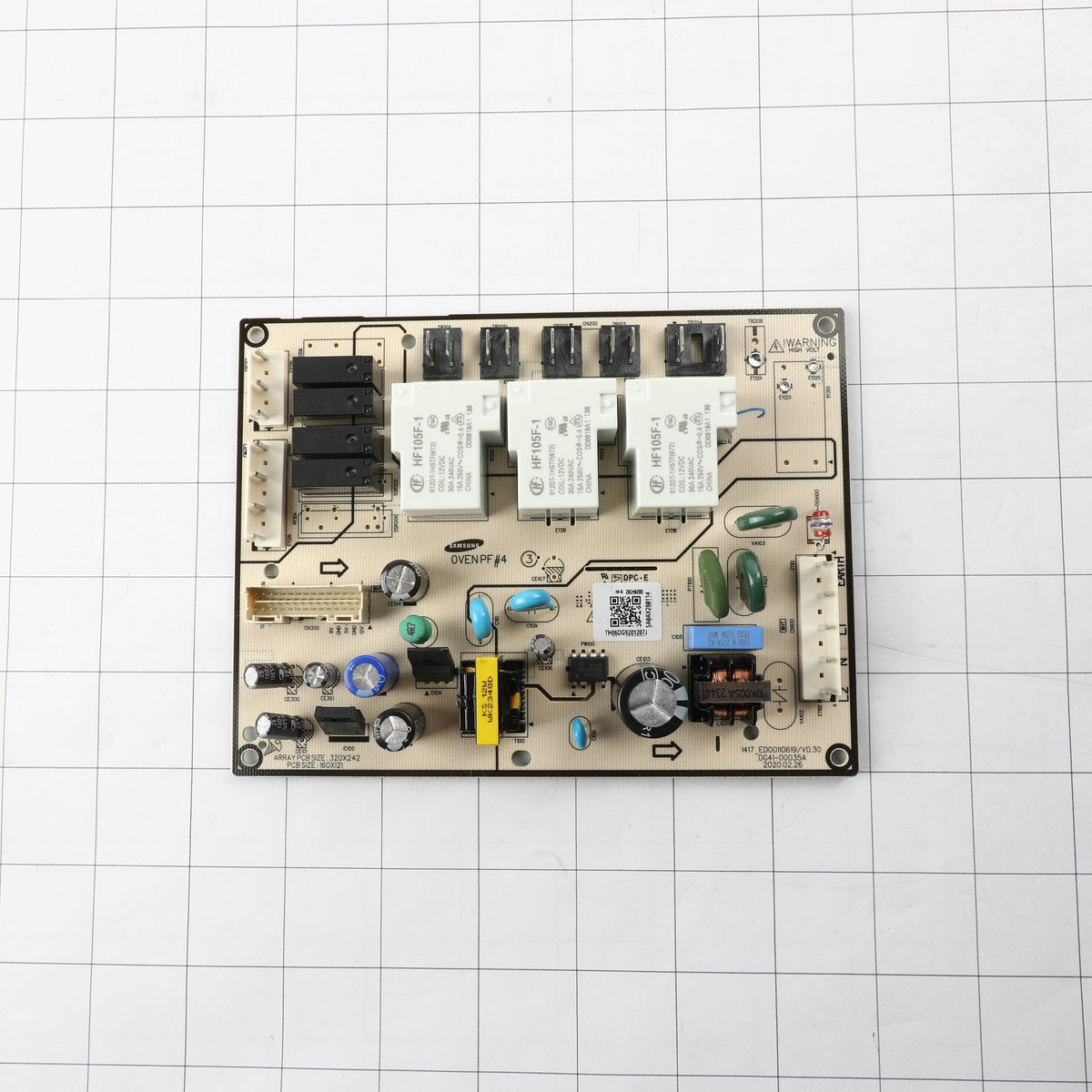 Samsung DG92-01207J Genuine OEM Assembly PCB Main