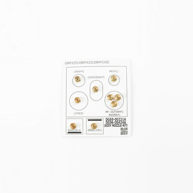 Samsung DG96-00424A Genuine OEM Assembly Nozzle Kit