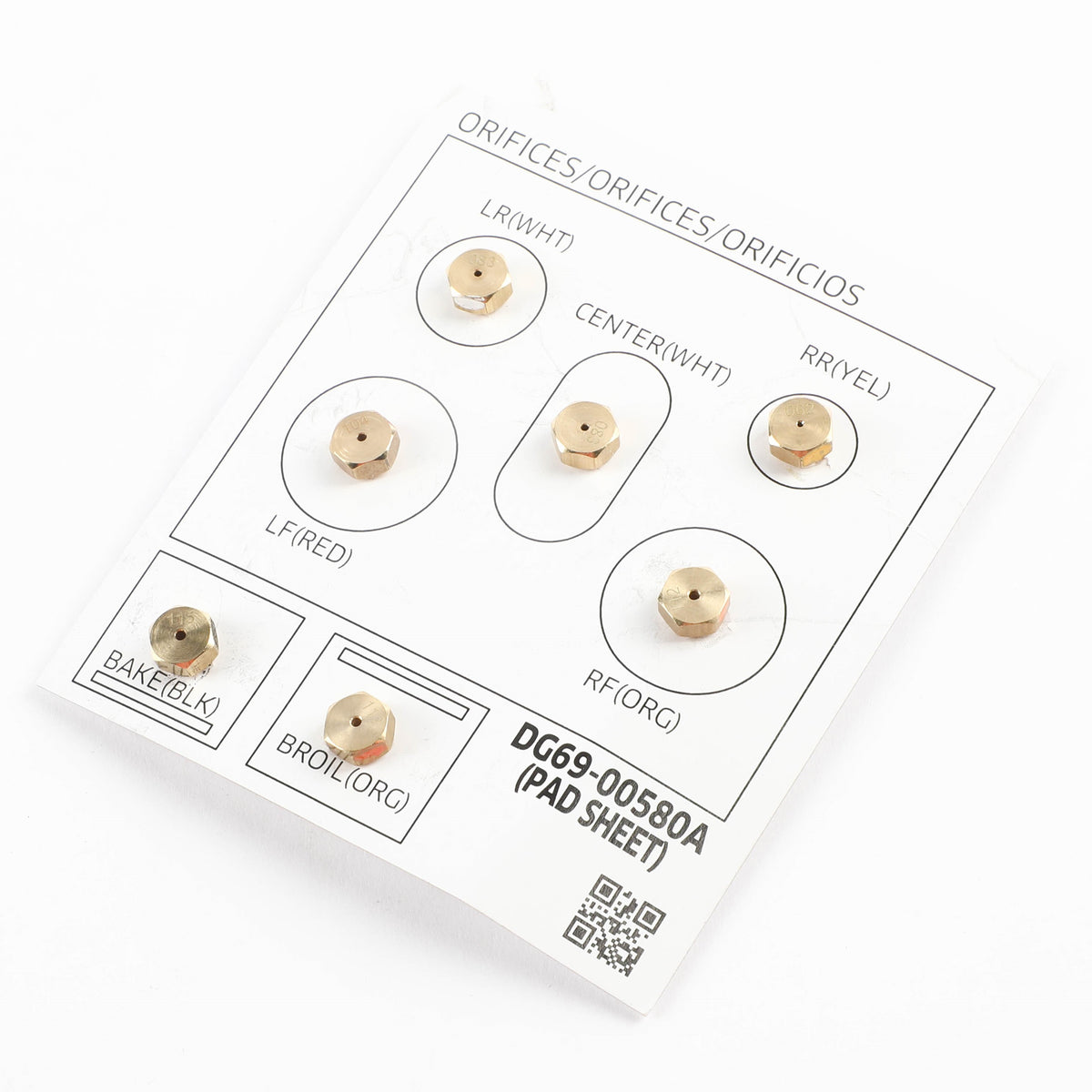 Samsung DG96-00890A Genuine OEM Assembly Nozzel Kit