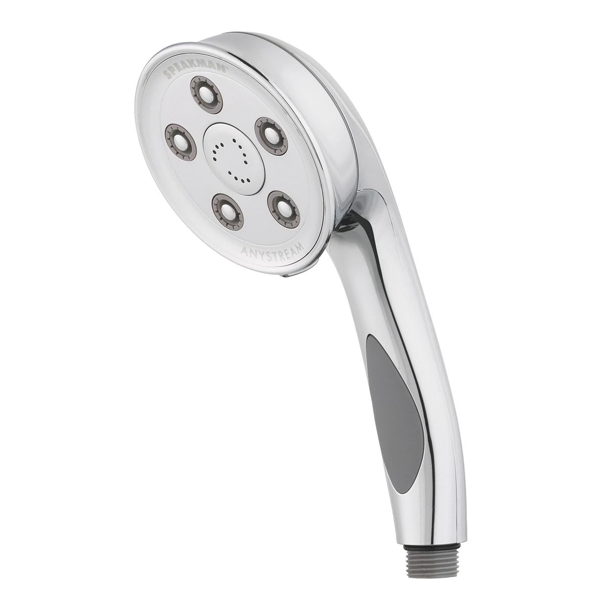 Speakman VS-3014 Caspian Anystream Multi-Function Handheld Shower Head, 2.5 GPM, Polished Chrome