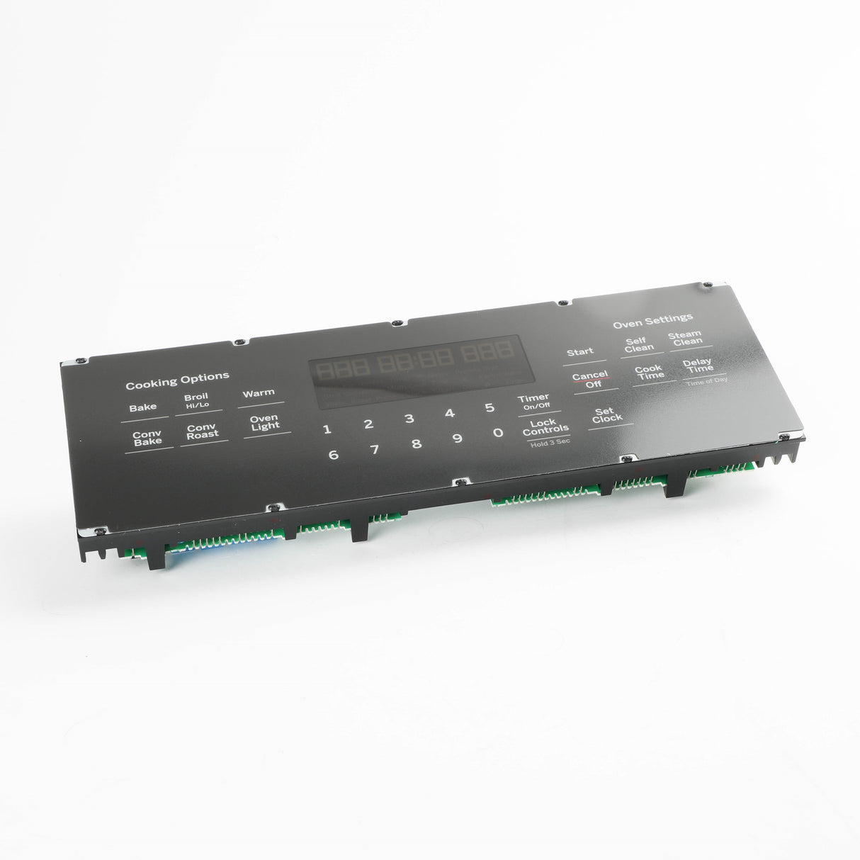 GE WB27X32209 Genuine OEM Dorian Gray Overlay And Control White Le