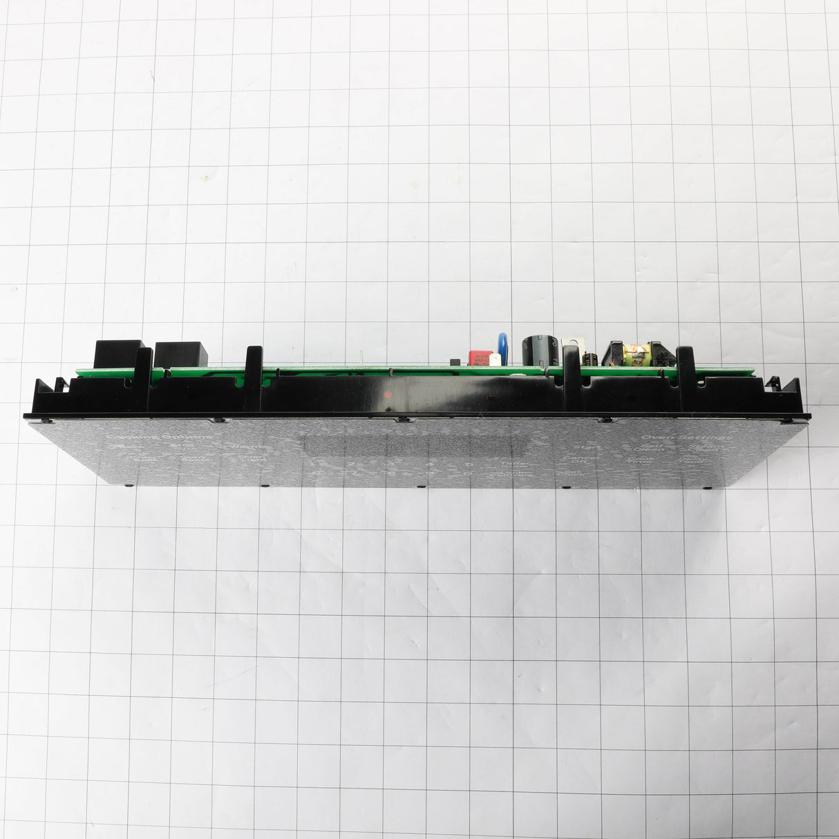 GE WB27X32209 Genuine OEM Dorian Gray Overlay And Control White Le
