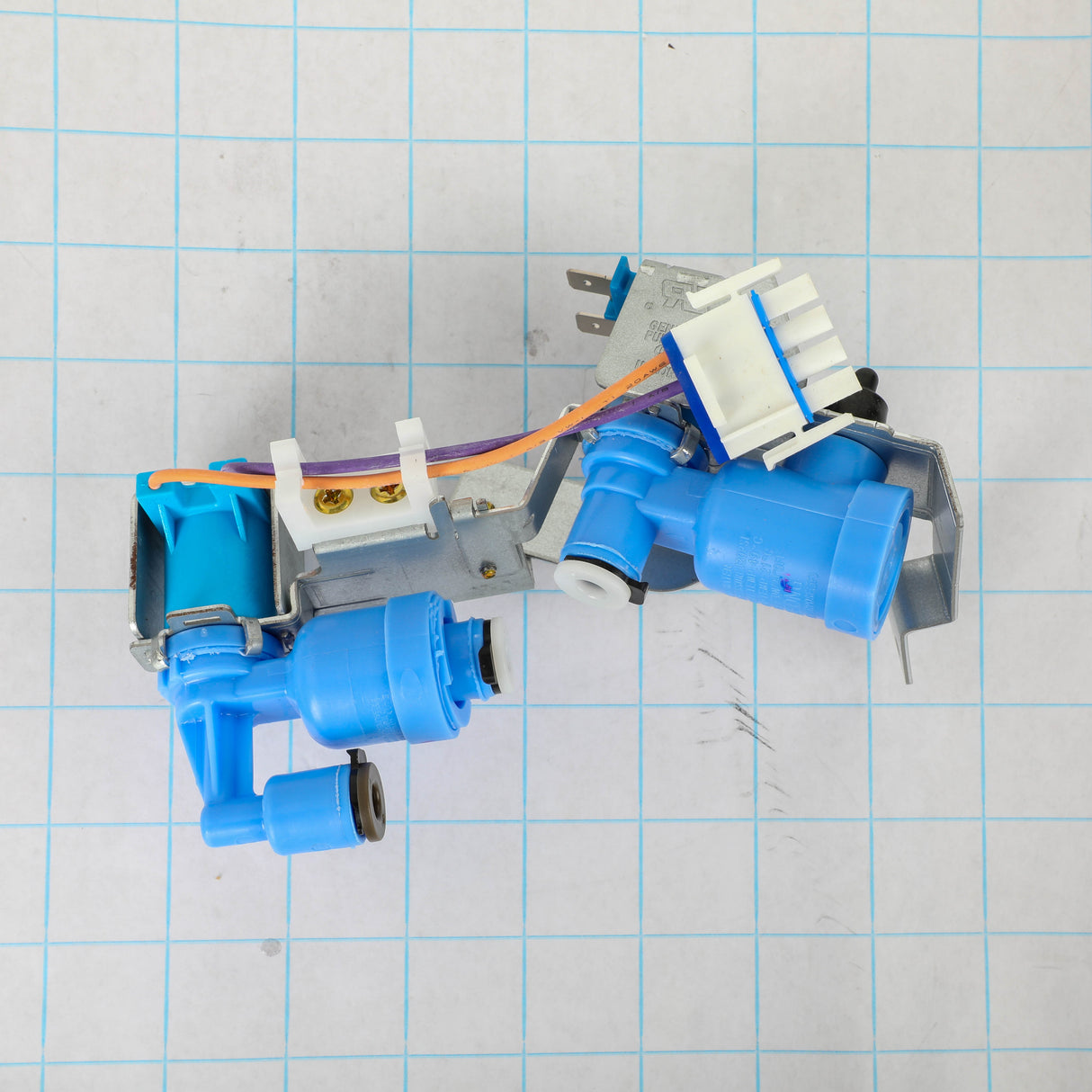 GE WR57X27527 Genuine OEM Valve Double Im Asm