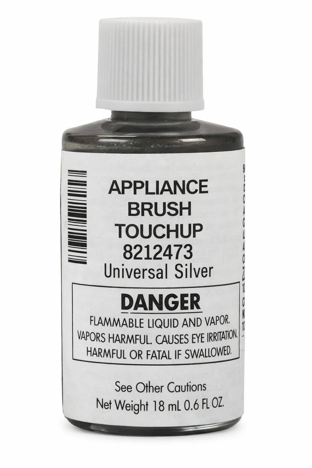 Whirlpool 8212473 Silver Appliance Touchup Paint
