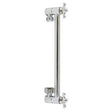 PlumbMaster Approved 26993P Brass Adjustable Swivel Shower Arm (Retail), 10" Length, Chrome Plated