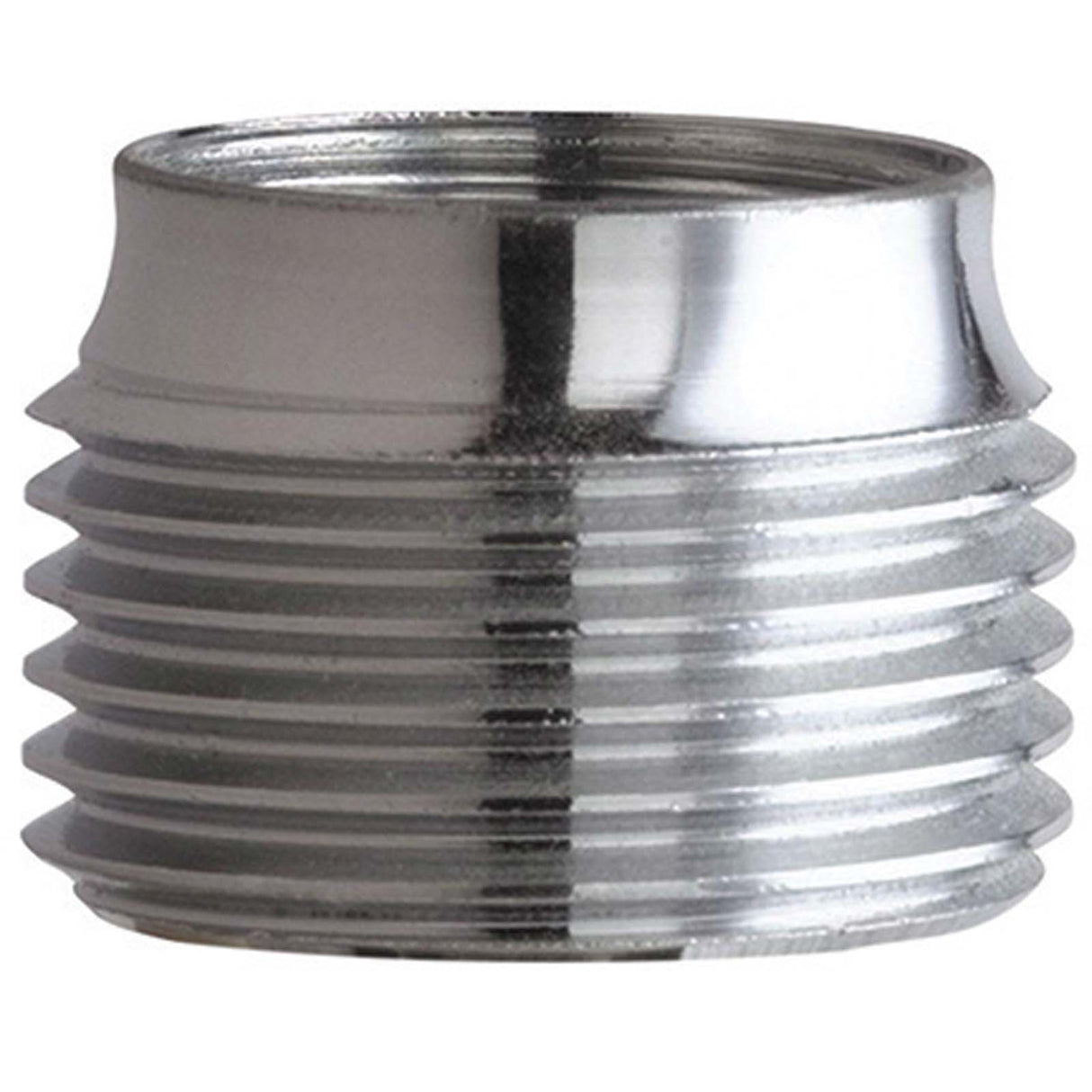 Chicago Faucets E2JKRCF Rough Chrome Brass Outlet Adapter for Chicago Faucets