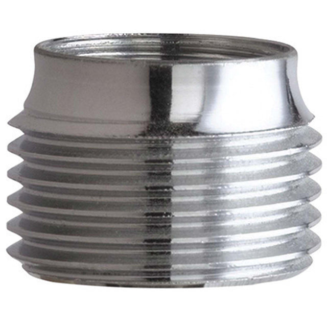 Chicago Faucets E2JKRCF Rough Chrome Brass Outlet Adapter for Chicago Faucets