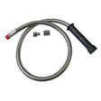 83-44ABNF Chicago Faucets 83-44NF Pre-Rinse Hose & Handle Assembly, 44" L, Chrome Plated