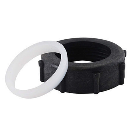 Sioux Chief 988-6100 1-1/2 x 1-1/2"Black Polypropylene Plastic Slip-Joint Nut