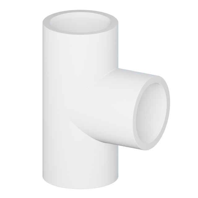 Tigre 401-101 3/4" x 3/4" x 1/2" Slip PVC Reducing Tee