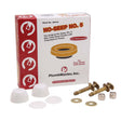 PlumbMaster Approved 44110 Wax Ring w/Sleeve, Solid Brass Bolts & Caps