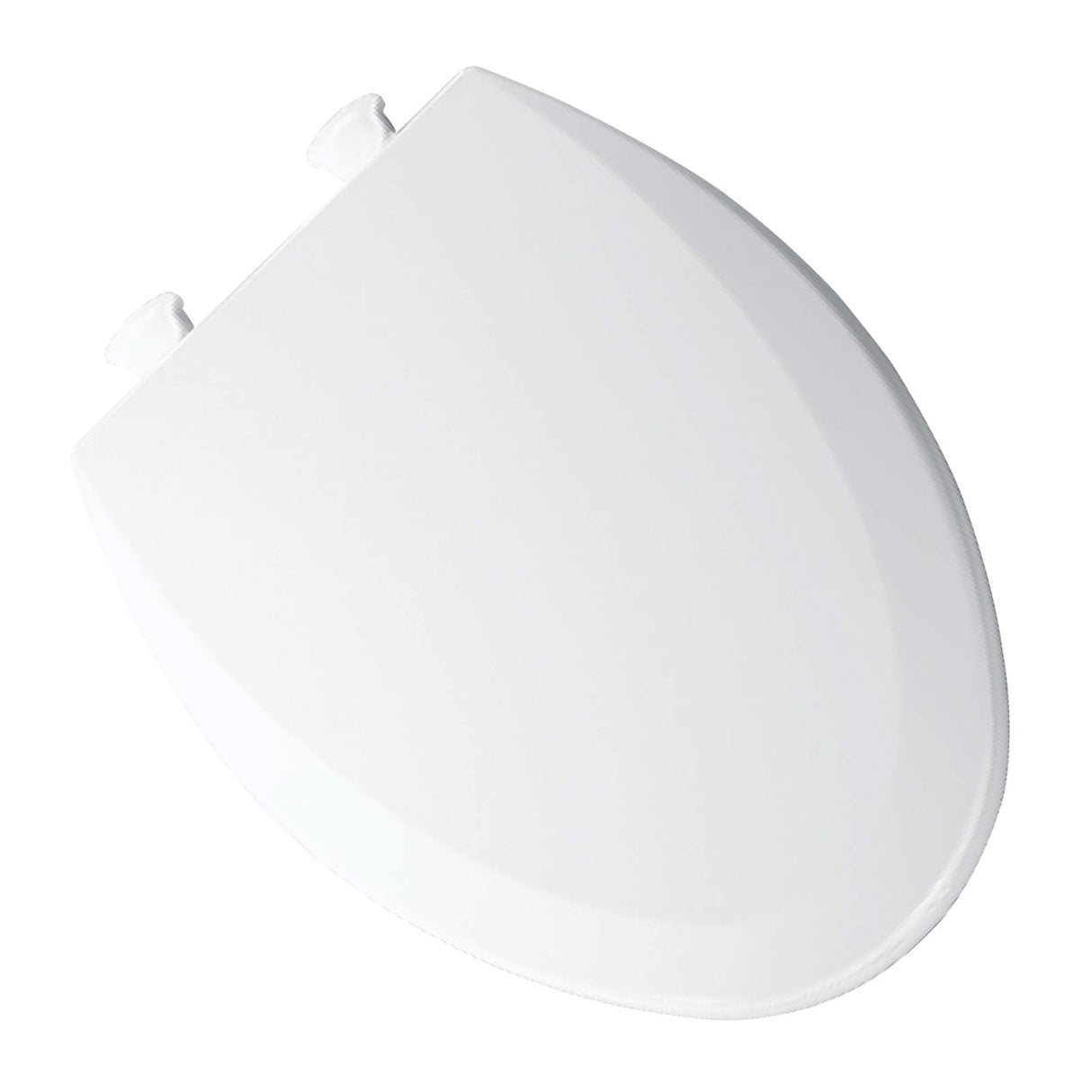 Bemis 1500EC Closed Front Elongated Molded Wood Toilet Seat with Cover, White