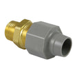 Zurn QACA33MG 1/2" MIP Quik-Tite Brass Coupling Adapter