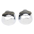 PlumbMaster Approved 24135 8ho Chrome Metal Hot and Cold Handle Pak without Bushing