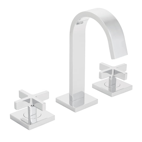 Lura SB-2521 Widespread Faucet with Cross Handles