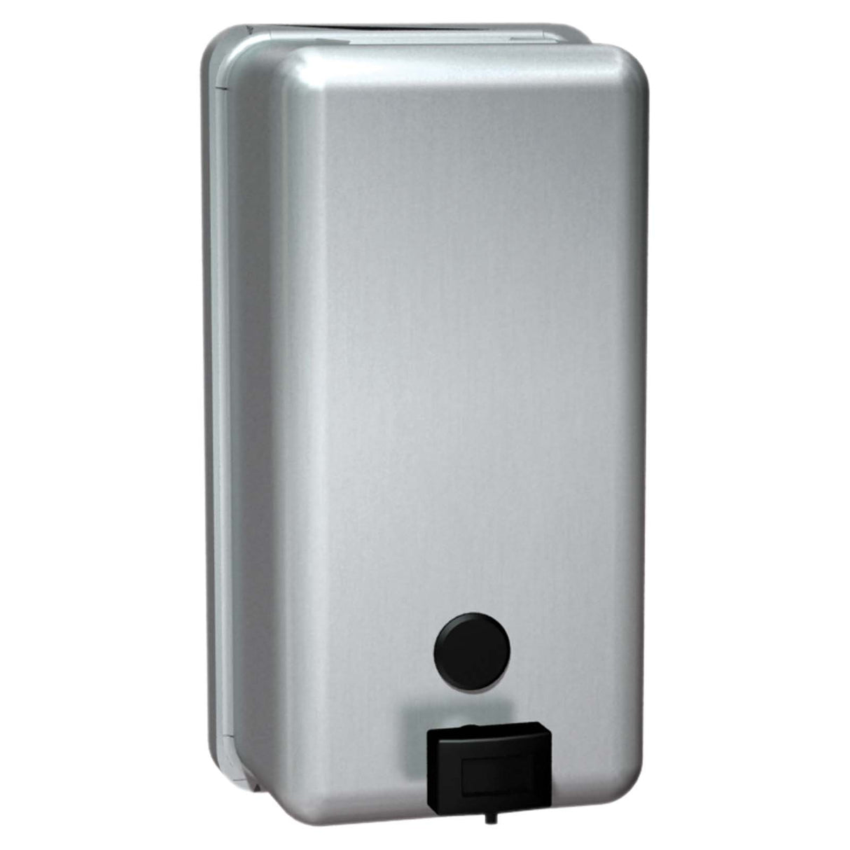 ASI 0347 Vertical Surface Mounted Soap Dispenser, 40 fl-oz, Satin