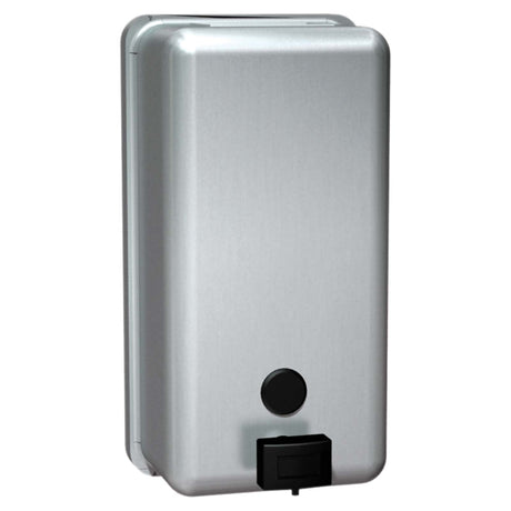 ASI 0347 Vertical Surface Mounted Soap Dispenser, 40 fl-oz, Satin