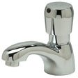 AquaSpec Deck Mount Single Hole Metering Faucet, Push Button
