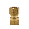 PlumbMaster Approved 52444NL 1/4" OD Comp x 1/8" FIP Brass Adapter