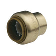 U520LF 1" Push-Fit SharkBite Brass Cap