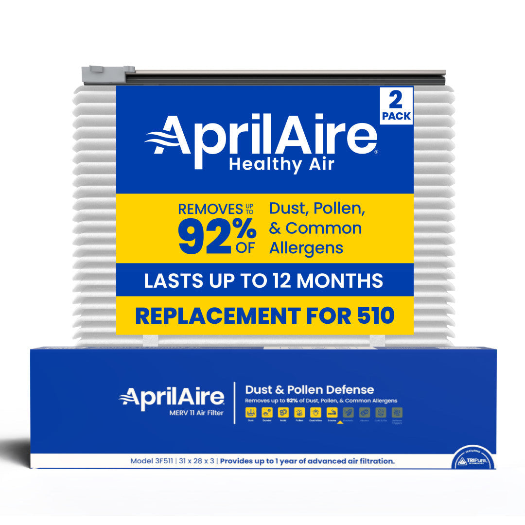 AprilAire UK511 (Replaces 510) MERV 11 TriPure Filter & Rails