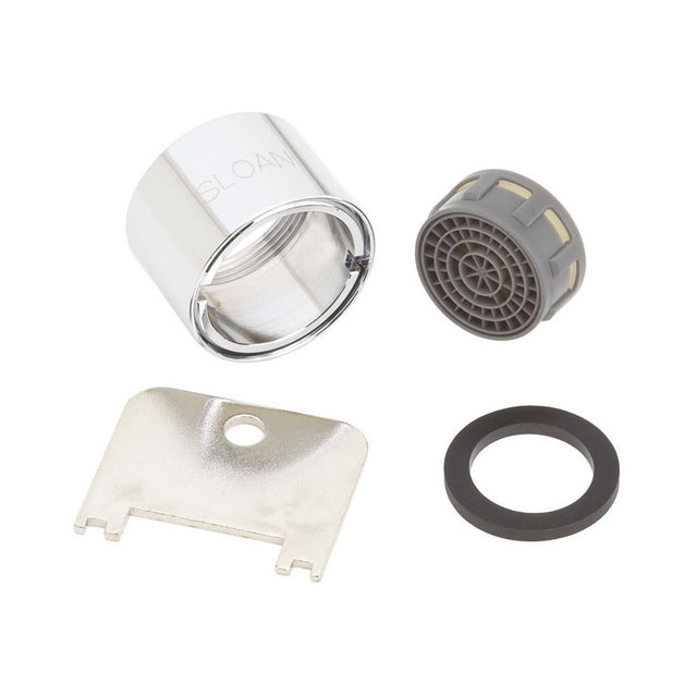 Sloan ETF-1022-A Metal Multi-Laminar Aerator Spray Head with Key For ETF-80/ETF-880/ETF-770 Electronic Faucets
