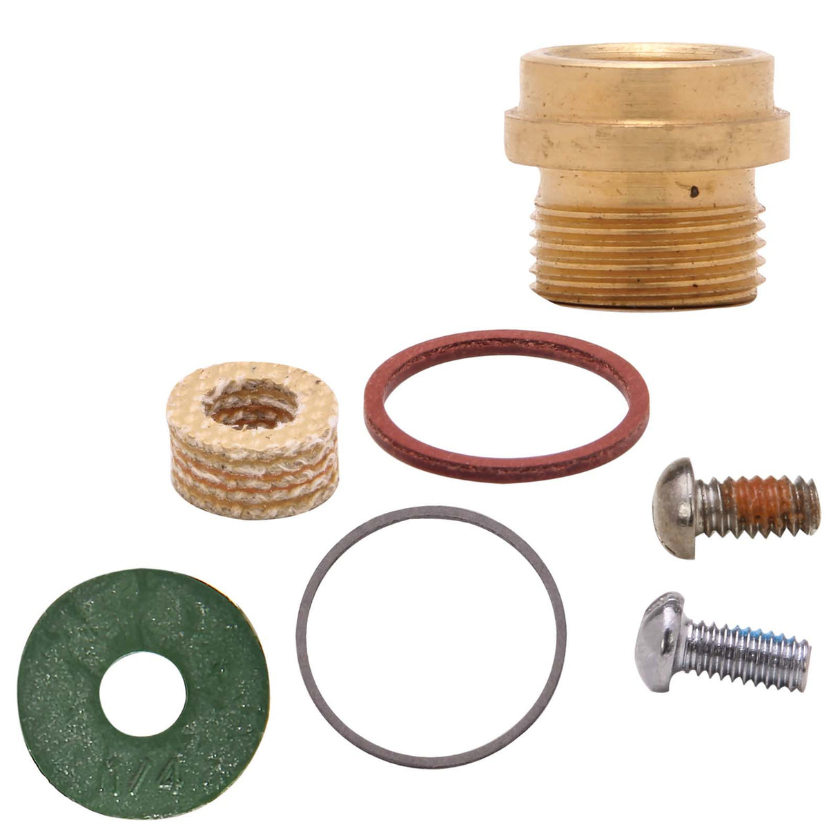 PlumbMaster Approved 124136NL No-Lead Stem Repair Kit For Decora 553-0280, 553-0282 Series; Eljer Lavatory Faucet, Royal Brass, Milwaukee, Central Brass