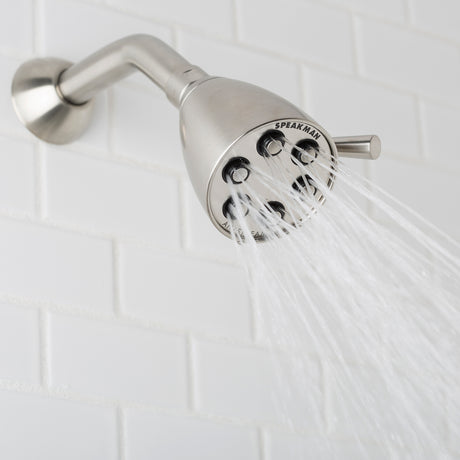 Speakman Icon S-2252-BN-E2 Low Flow Shower Head Brushed Nickel Finish - 2.0 GPM