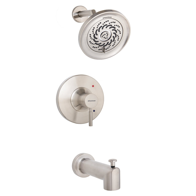Neo SLV-1030-UNI-BN EasyInstall Universal Tub/Shower Combination, 1.75 gpm