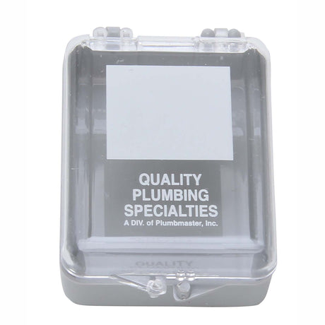 PlumbMaster Approved 85103 Plastic Kit Box, 2-1/4" L x 1-3/4" W x 7-1/8" H