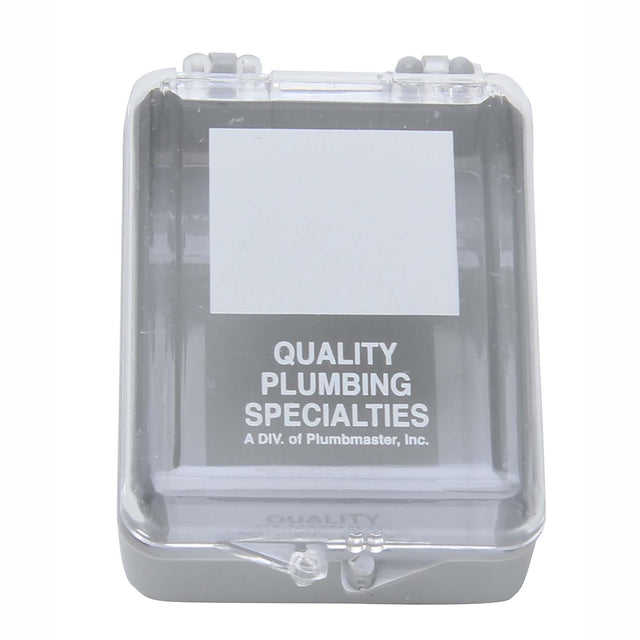 PlumbMaster Approved 85103 Plastic Kit Box, 2-1/4" L x 1-3/4" W x 7-1/8" H