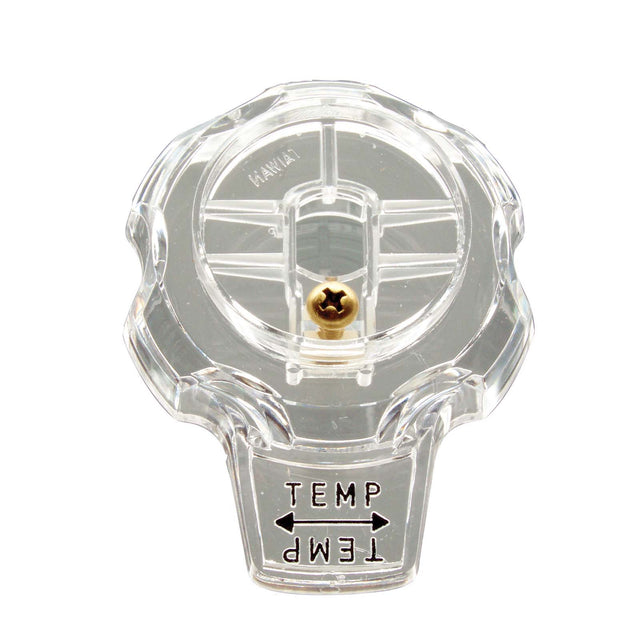 PlumbMaster Approved 31938 Clear Temperature Handle for 964, 964CS, 963, 963CS Mixet Bath Fixture