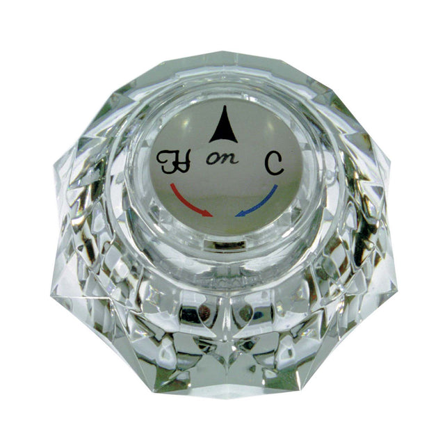 PlumbMaster Approved 30741 194-A Clear Acrylic Broach Style Single Handle for Delta Deltique Lavatory Faucet