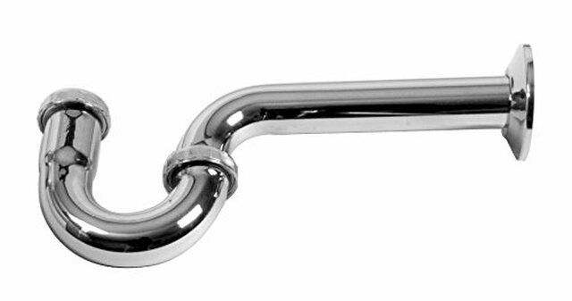 Dearborn 701-1 1-1/4" P-Trap w/Die Cast Nuts 17ga, CH