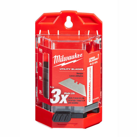 Milwaukee 48-22-1975 75-Piece General Purpose Utility Blade with Dispenser