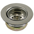 PlumbMaster Approved 86805 2-13/16 x 1-3/4" Stainless Steel Basket Sink Strainer
