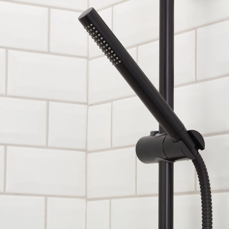 Speakman Neo S-2762-MB Rain Shower Head Matte Black Finish - 2.5 GPM