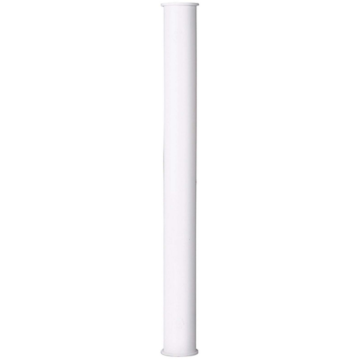 Keeney 11-16PVC 1-1/2 x 16" White Polypropylene Plastic Double-End Flanged Tailpiece Bagged