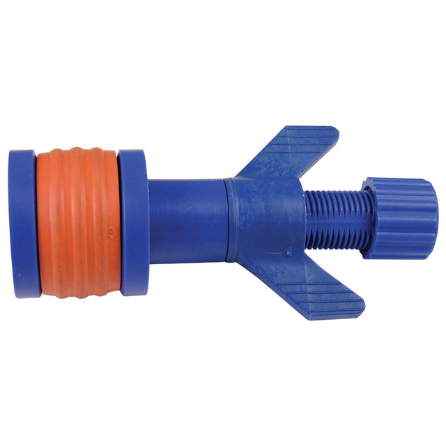 LSP P-0034 2" Blue High Impact Plastic Wing Nut Test Plug