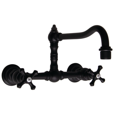 SB-3242-MB Proper High Rise Wall Mount Kitchen Faucet - MB